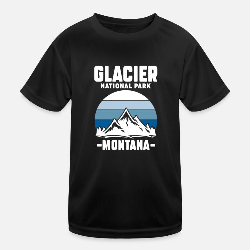 Montana Kinder Funktions-T-Shirt