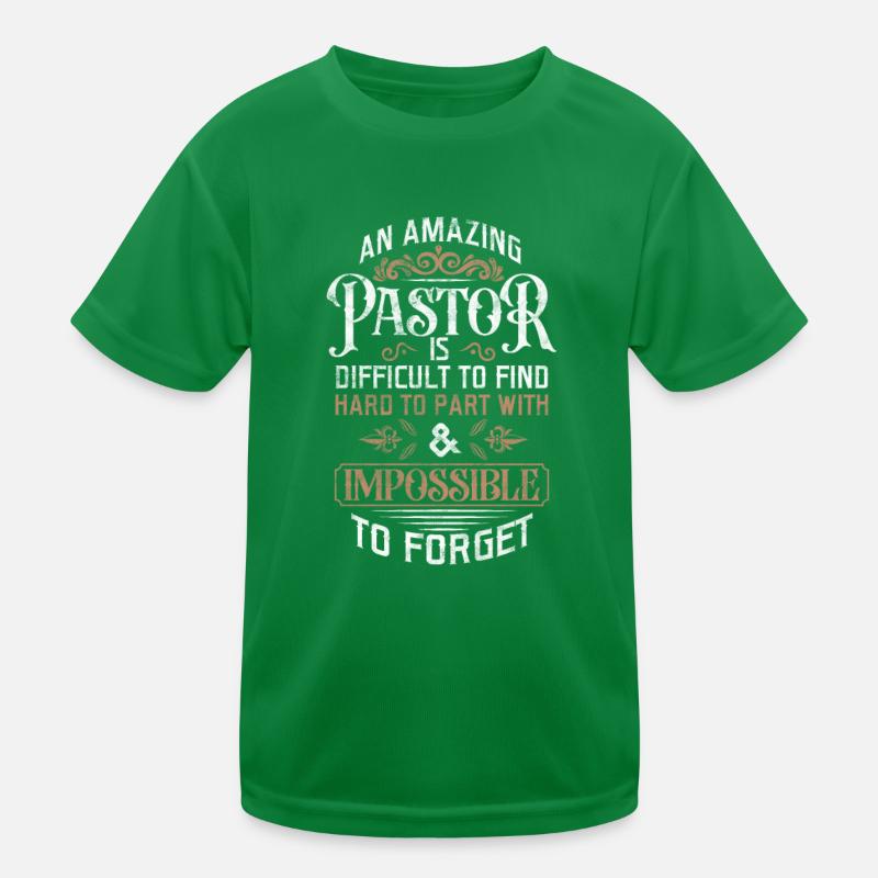 Retired Pastor Kids Functional T-Shirt