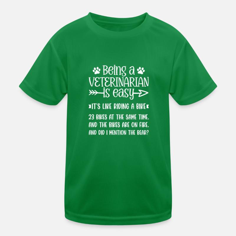 Vétérinaire T-shirt sport Enfant