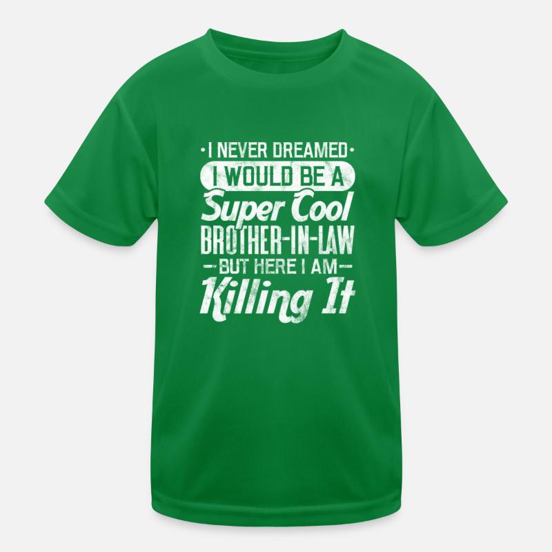 Bruder Kinder Funktions-T-Shirt