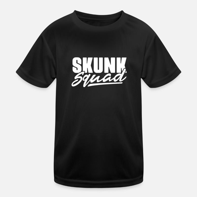 Stinktier Kinder Funktions-T-Shirt