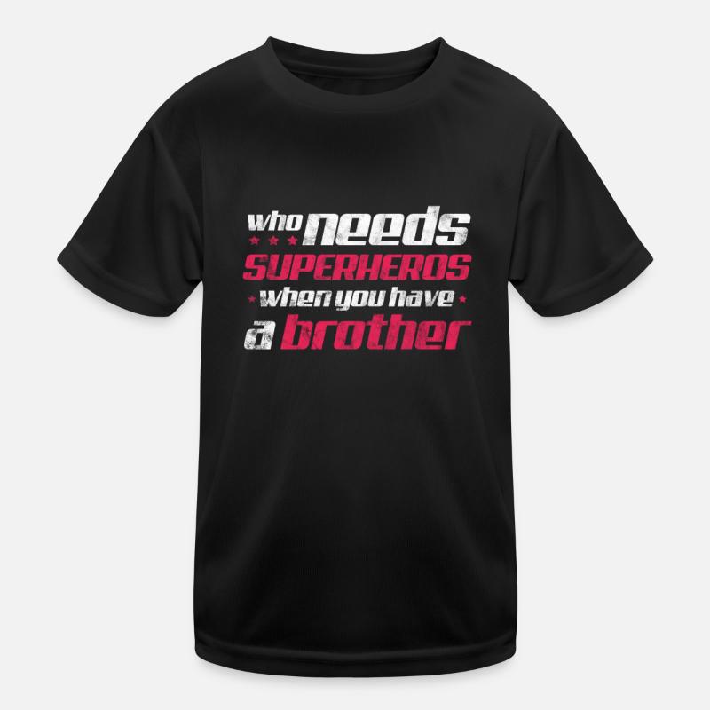 Bruder Kinder Funktions-T-Shirt