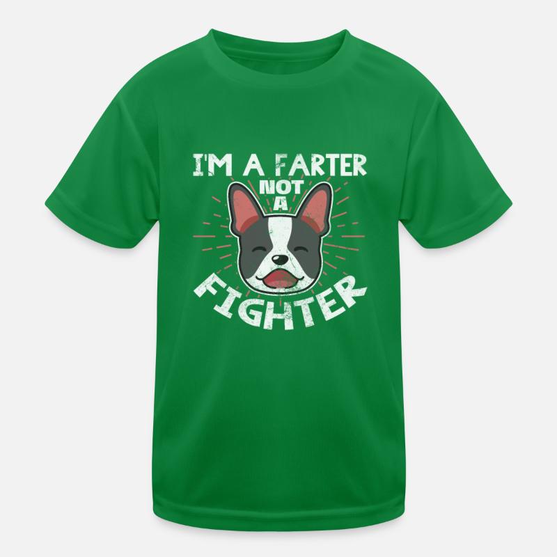 Boston Terrier Kinder Funktions-T-Shirt