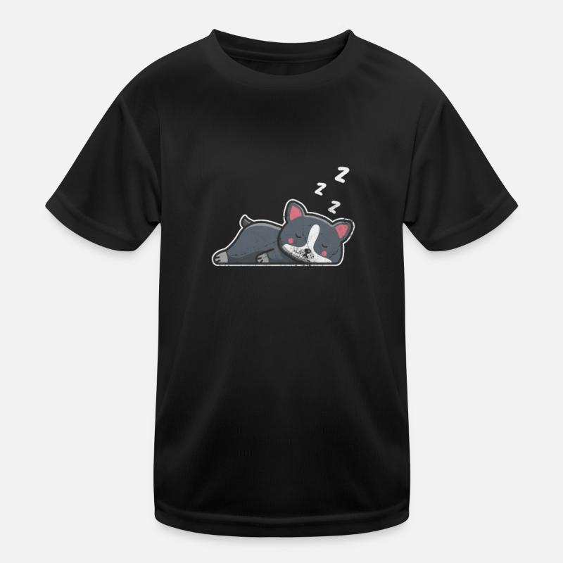 Boston Terrier Kinder Funktions-T-Shirt