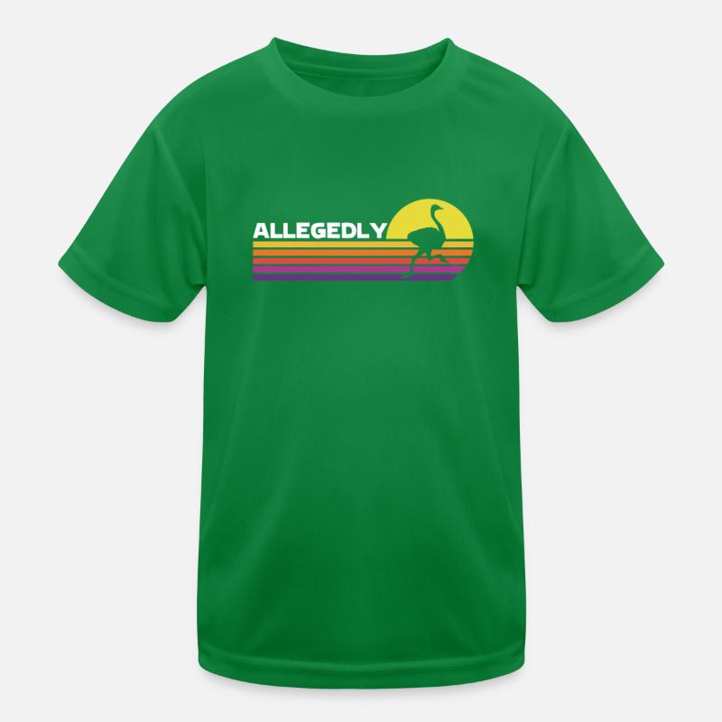 Strauß Kinder Funktions-T-Shirt