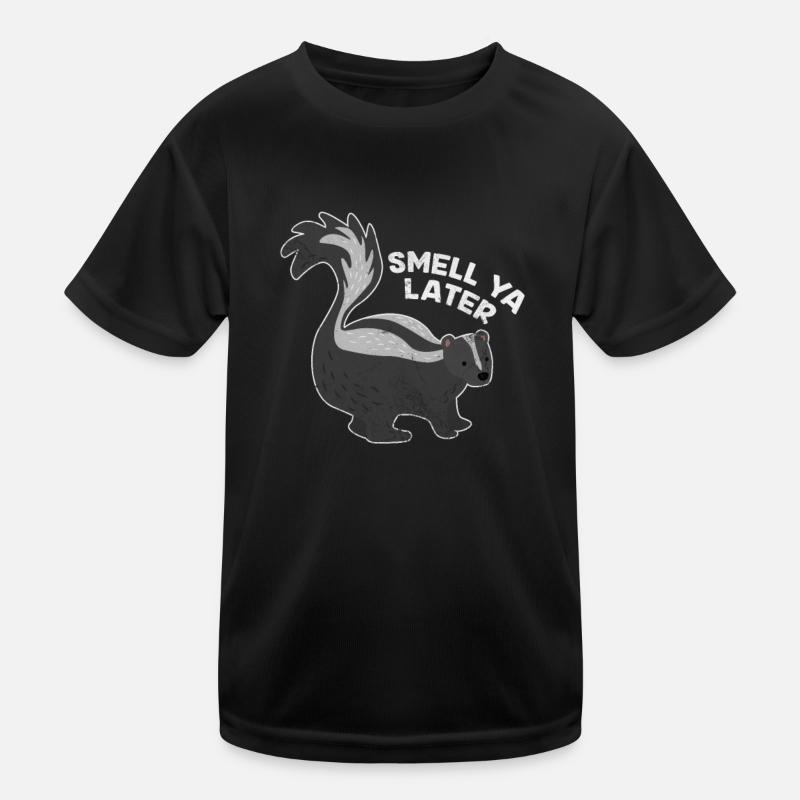 Skunk Stinker Stinker Skunk Gift Kids Functional T-Shirt