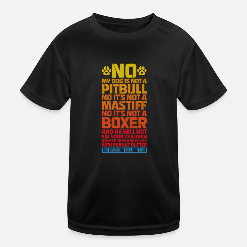 American Bulldog Kids Functional T-Shirt