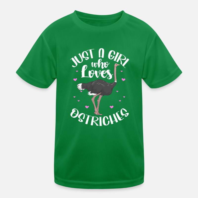 Ostrich Kids Functional T-Shirt