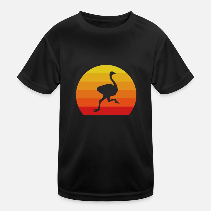 Strauß Kinder Funktions-T-Shirt