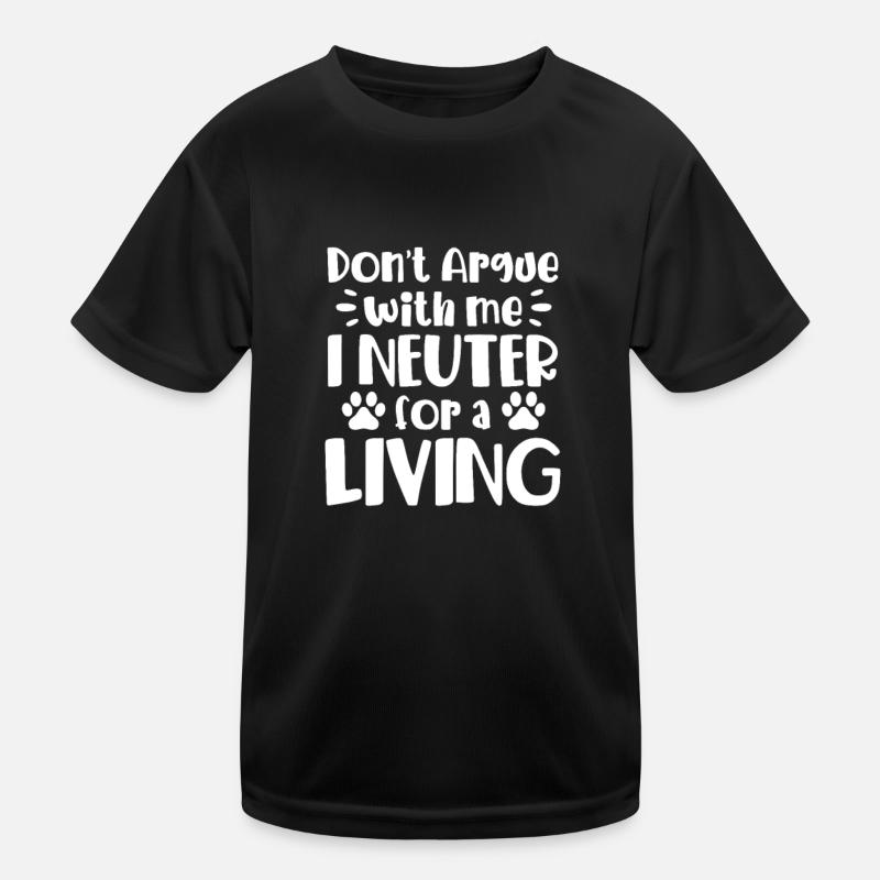 Tierarzt Kinder Funktions-T-Shirt