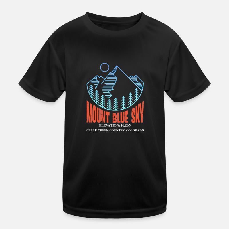 Mount Blue Sky Kinder Funktions-T-Shirt