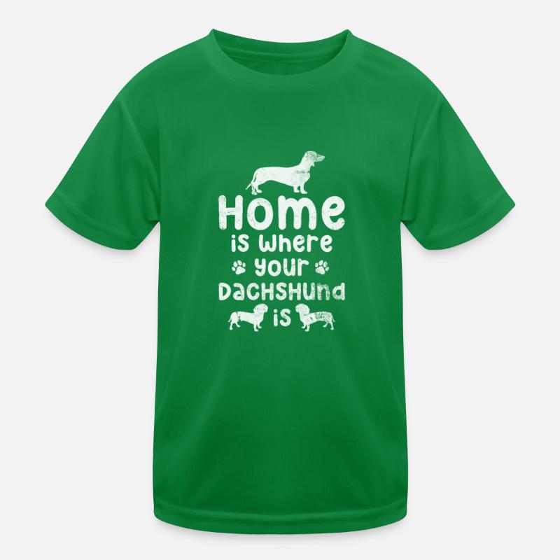 Dachshund Kids Functional T-Shirt