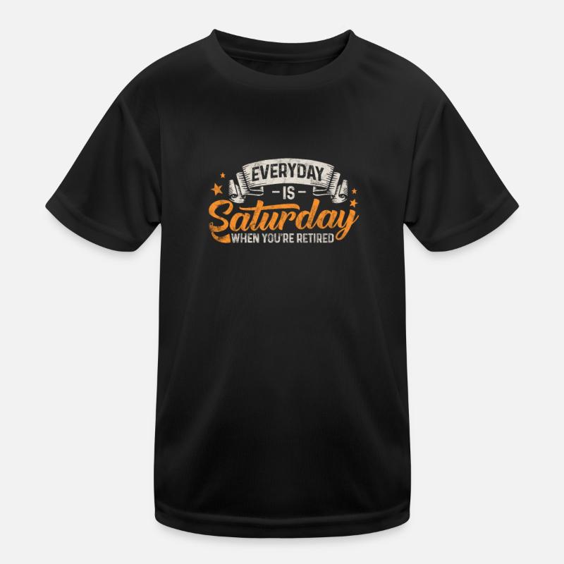 Retirement Kids Functional T-Shirt
