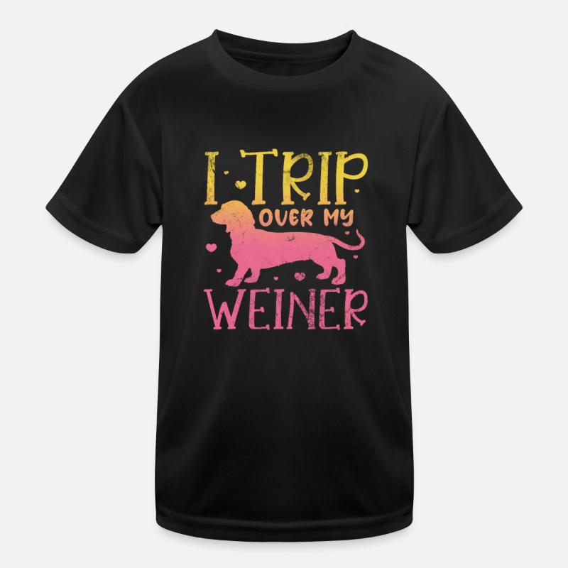 Dachshund Kids Functional T-Shirt