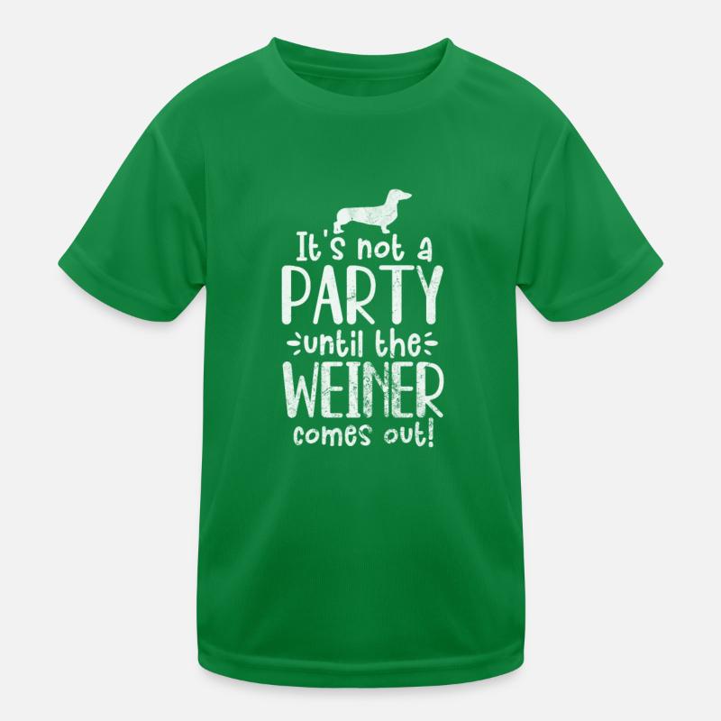 Dachshund Kids Functional T-Shirt