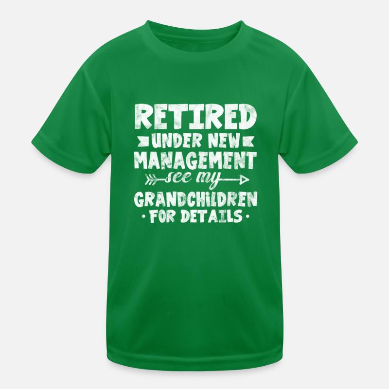 Retraite T-shirt sport Enfant