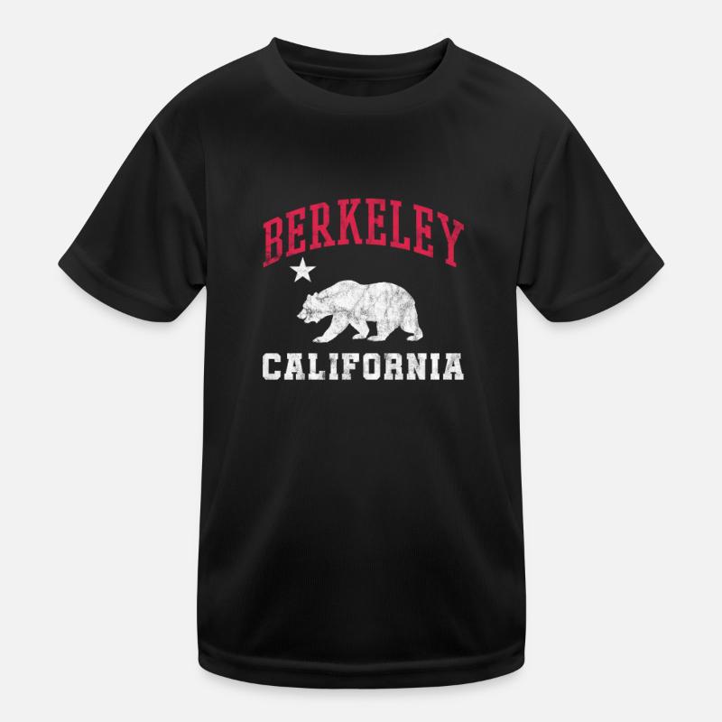 Berkeley California USA America Holiday Gift Kids Functional T-Shirt