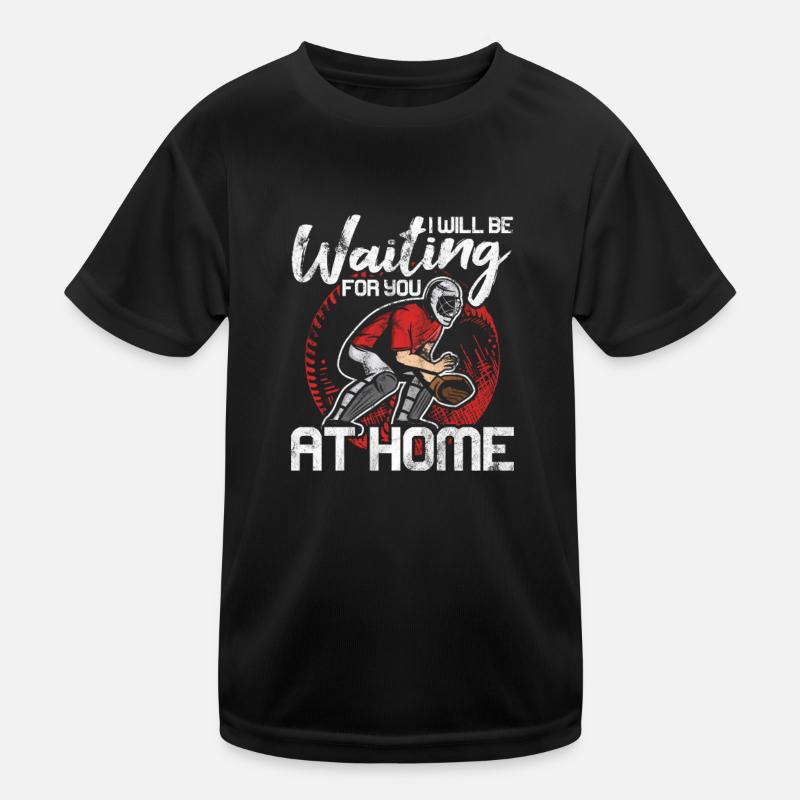 Softball Kinder Funktions-T-Shirt