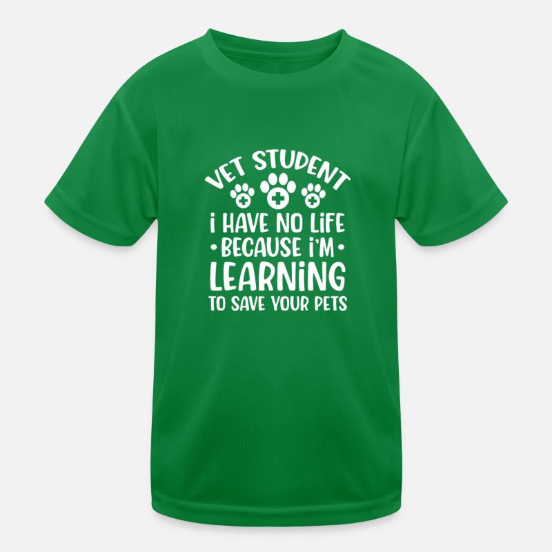 Tierarzt Kinder Funktions-T-Shirt