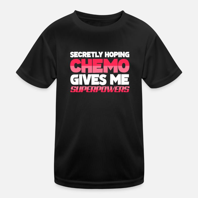 Krebs Krank Krankheit Kampf Geschenk Kinder Funktions-T-Shirt