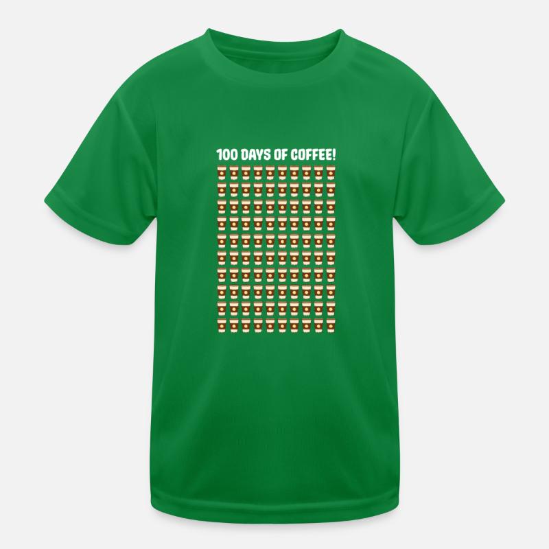 Coffee Caffeine Espresso Barista Gift Kids Functional T-Shirt