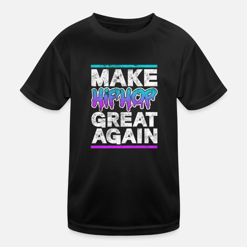 Hip Hop Kinder Funktions-T-Shirt