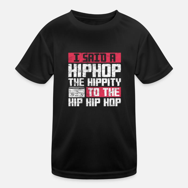Hip Hop Kinder Funktions-T-Shirt