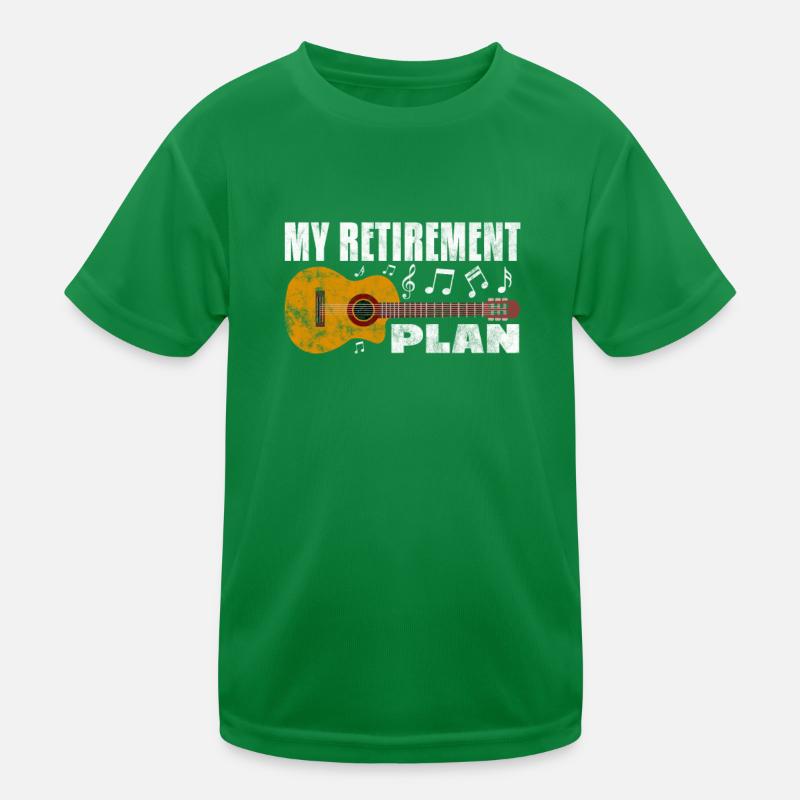 Retired guitarist Kids Functional T-Shirt