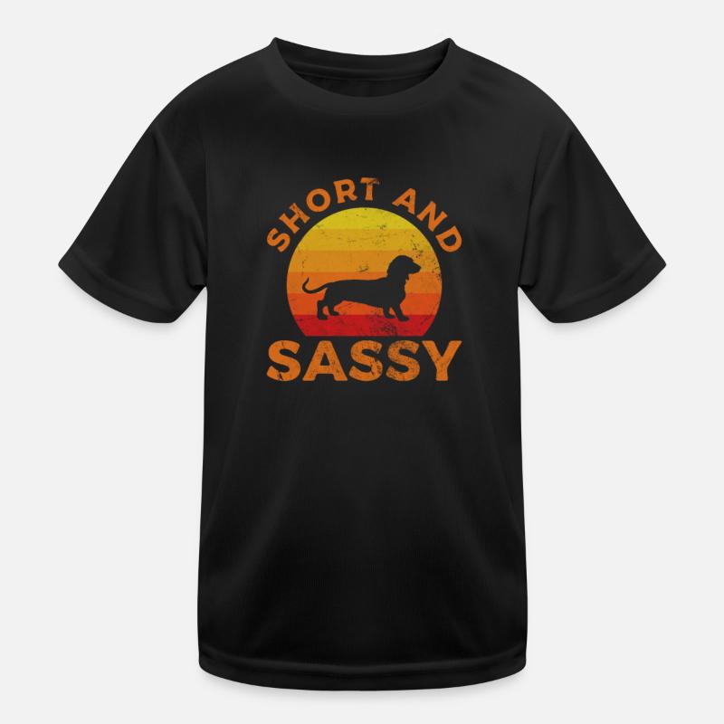 Dachshund Kids Functional T-Shirt