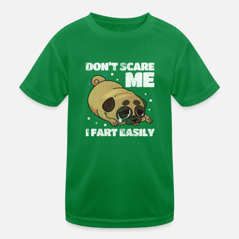 Mops Kinder Funktions-T-Shirt