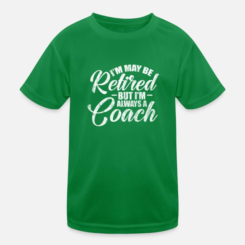 Retirement Coach Kids Functional T-Shirt
