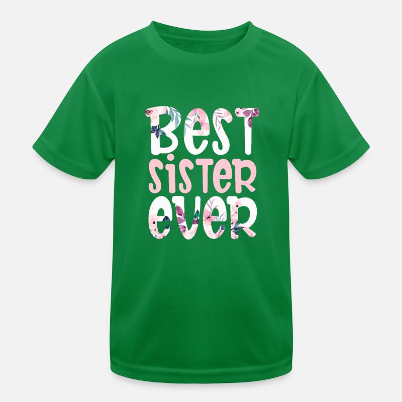 Schwester Kinder Funktions-T-Shirt