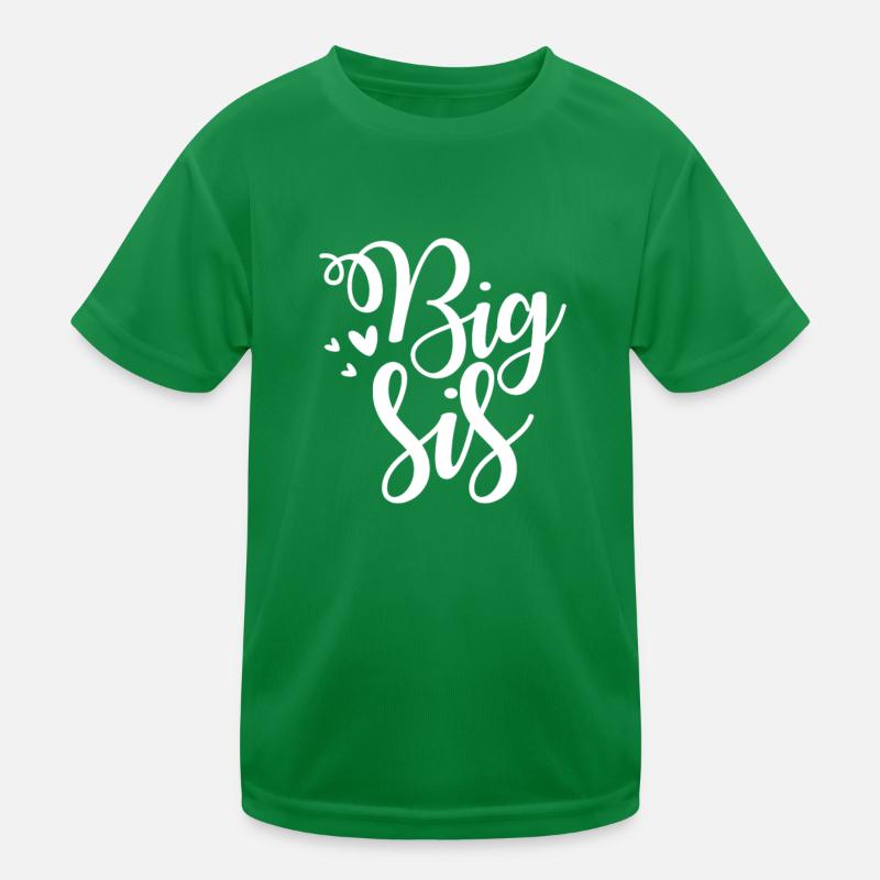 Große Schwester Kinder Funktions-T-Shirt
