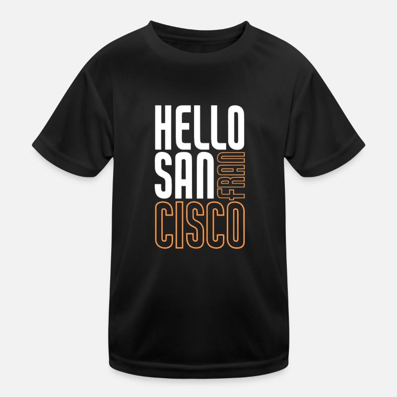 San Francisco Kinder Funktions-T-Shirt