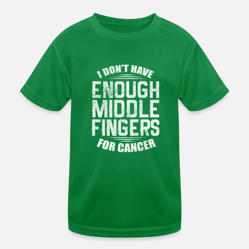 Cancer T-shirt sport Enfant