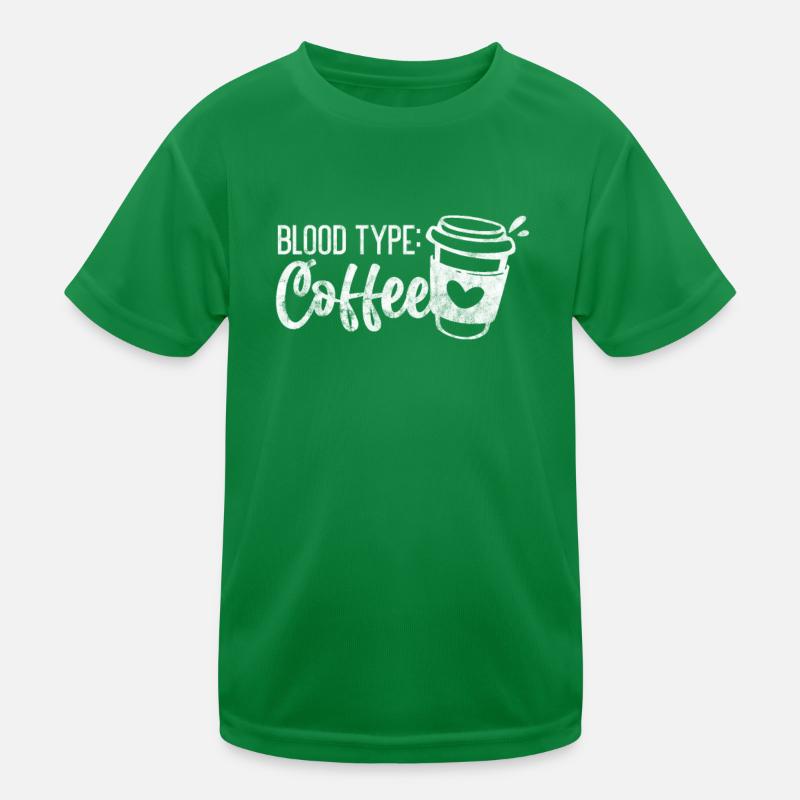 Coffee Kids Functional T-Shirt