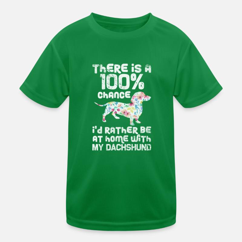 Teckel T-shirt sport Enfant