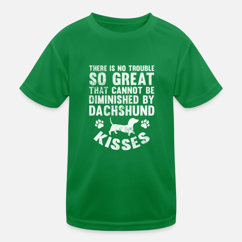 Dachshund Kids Functional T-Shirt