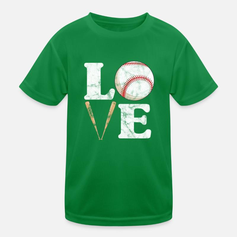 Softball Kids Functional T-Shirt