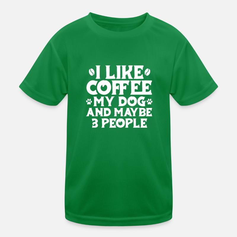 Coffee Caffeine Espresso Barista Gift Kids Functional T-Shirt
