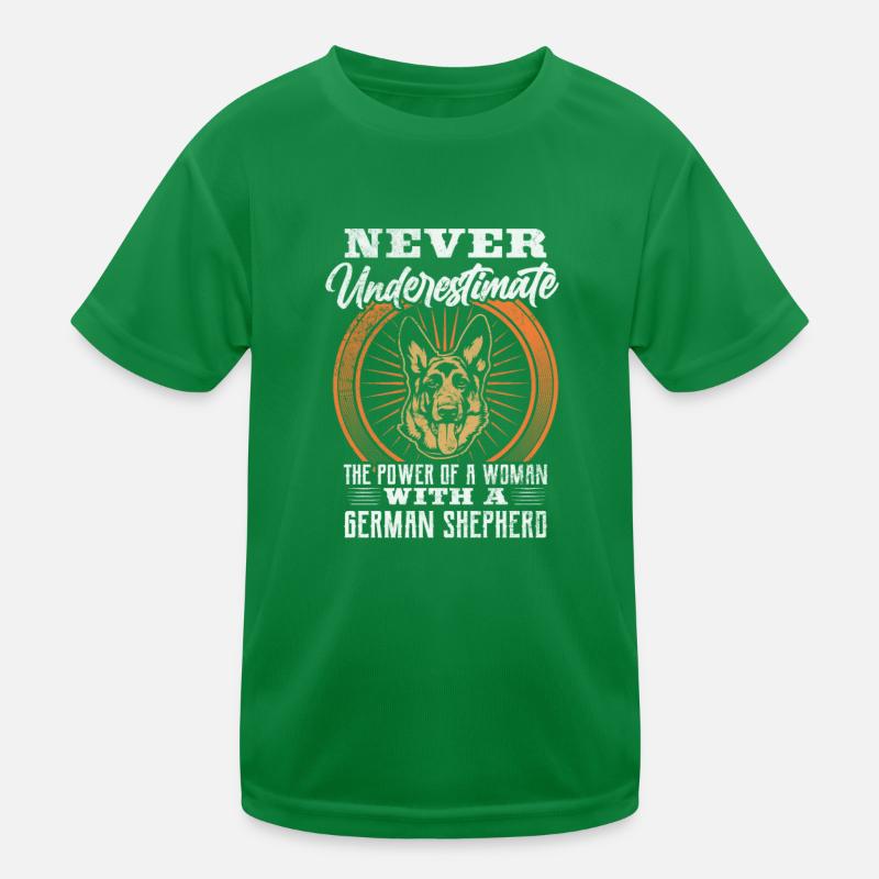Deutscher Schäferhund Mutter Hund Hunde Geschenk Kinder Funktions-T-Shirt