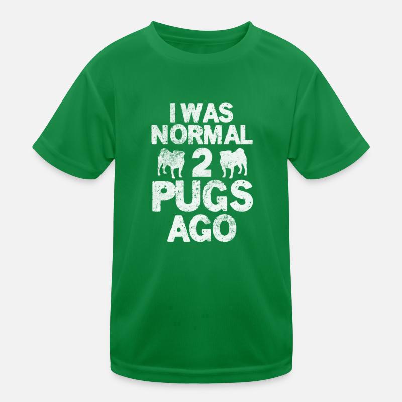 Pug Kids Functional T-Shirt