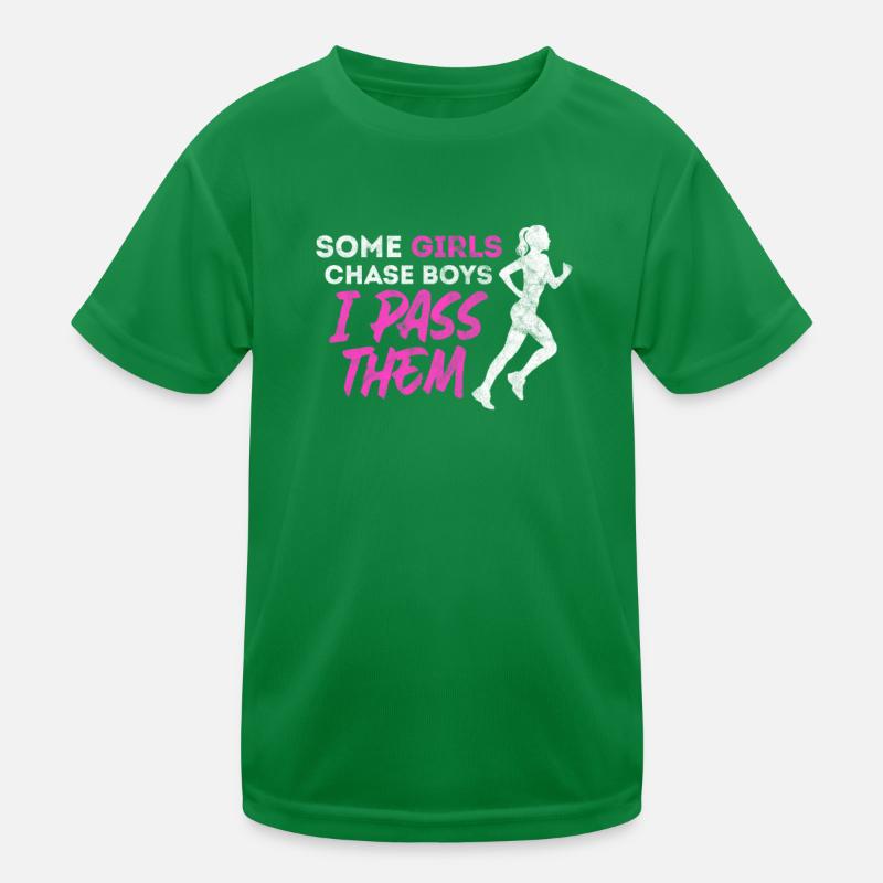 Running Runner Jogging Jogging Runner Gift Kids Functional T-Shirt