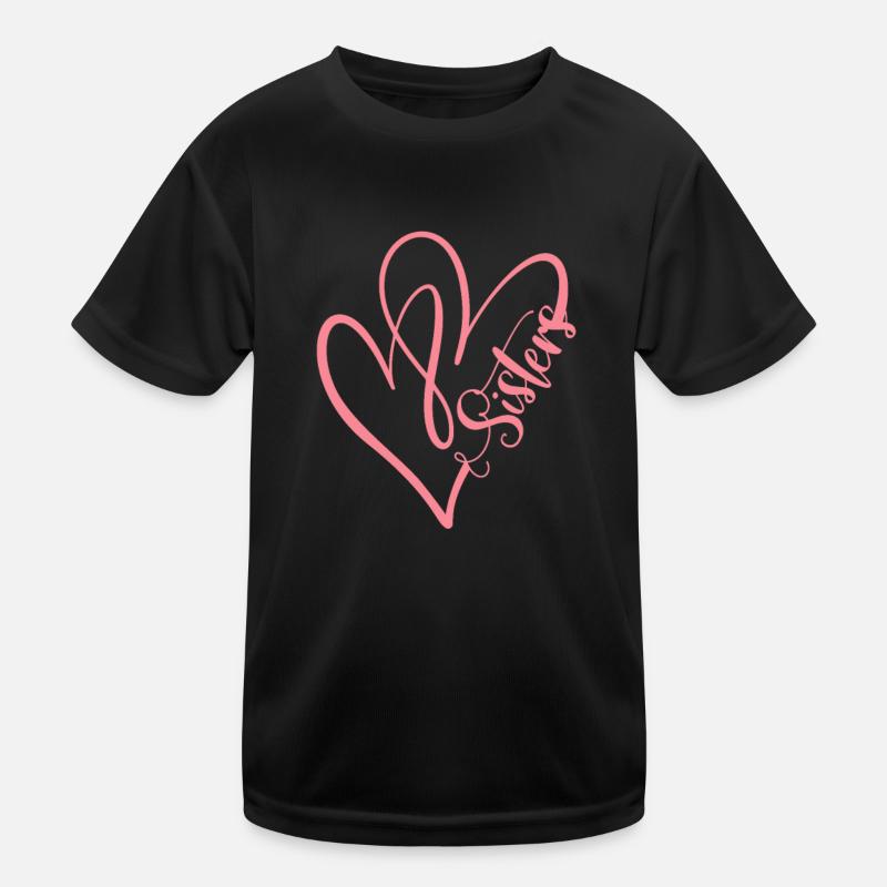 Schwester Kinder Funktions-T-Shirt
