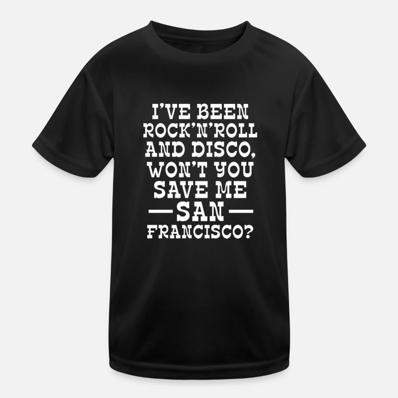 San Francisco Kinder Funktions-T-Shirt