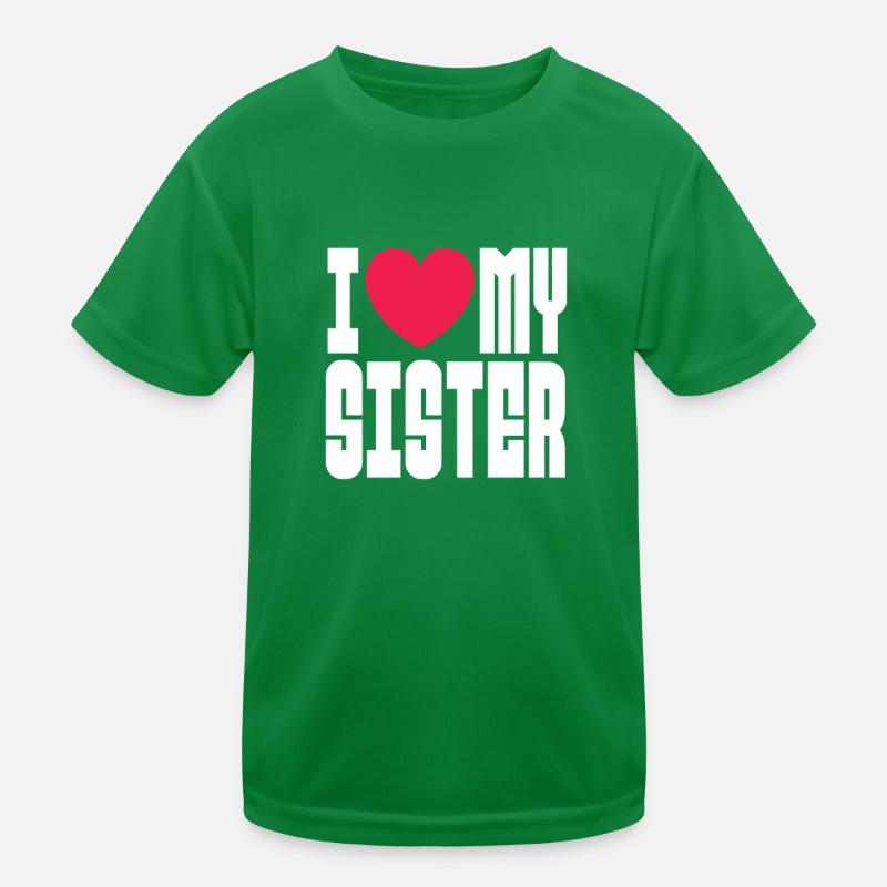 Schwester Kinder Funktions-T-Shirt