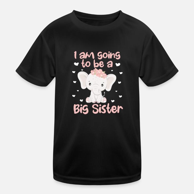 Older sister Kids Functional T-Shirt