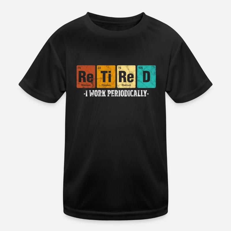Retirement Kids Functional T-Shirt