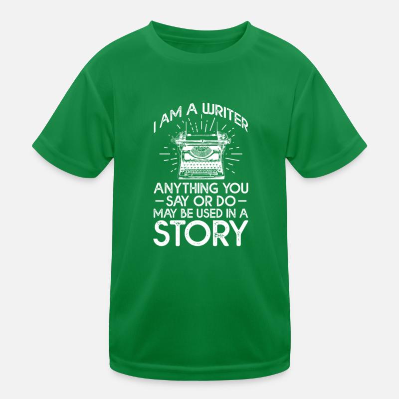 Author Kids Functional T-Shirt
