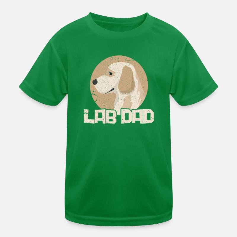 Labrador father Kids Functional T-Shirt